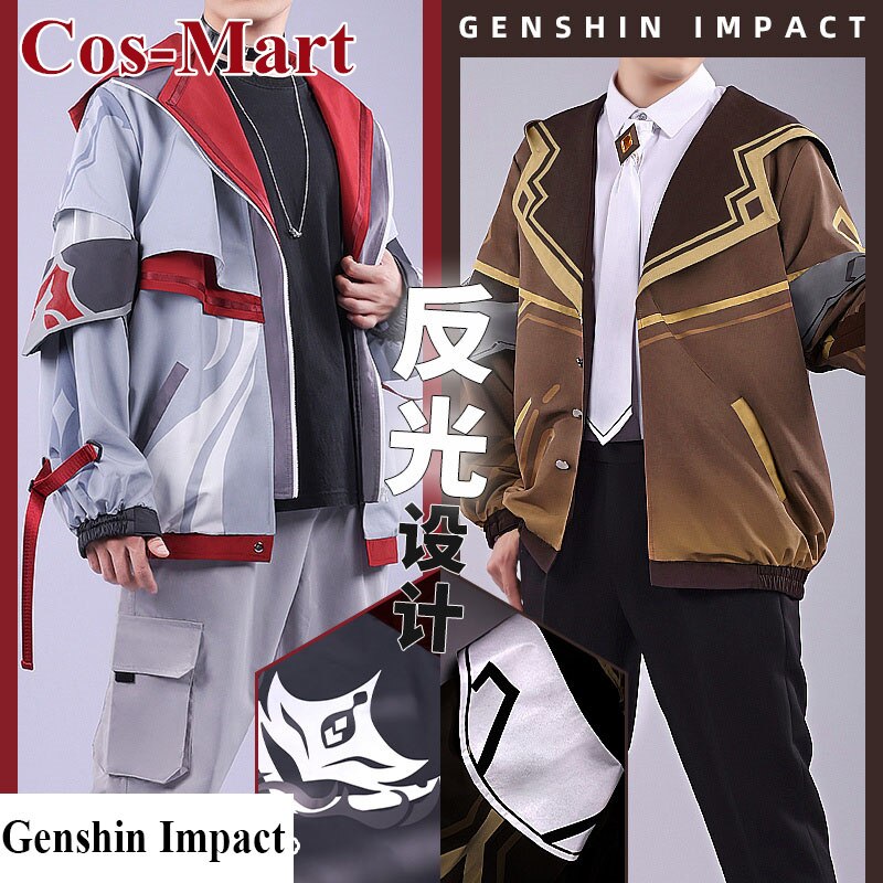 Cos-Mart  Genshin Impact Zhongli/Tartaglia ڽ ǻ     Ʈ Ȱ Ƽ   Ƿ